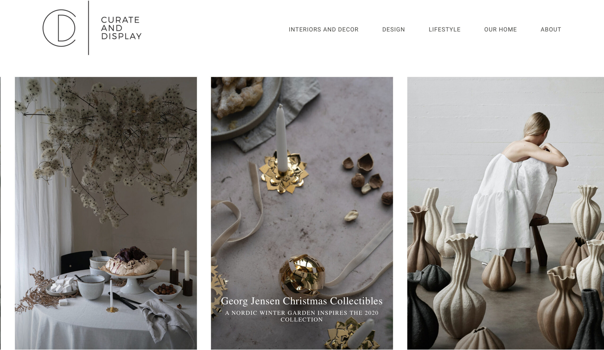 CURATE AND DISPLAY