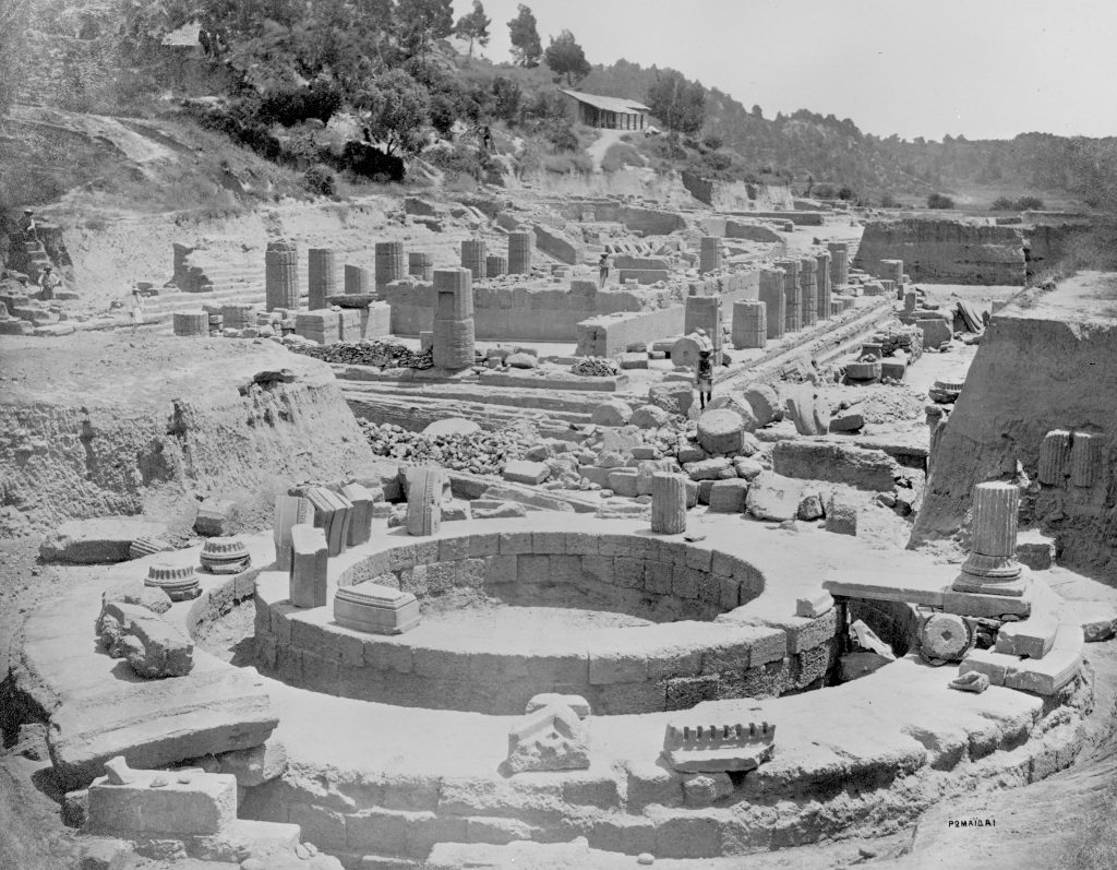 19世期　古代ギリシア　発掘　ヘラ神殿