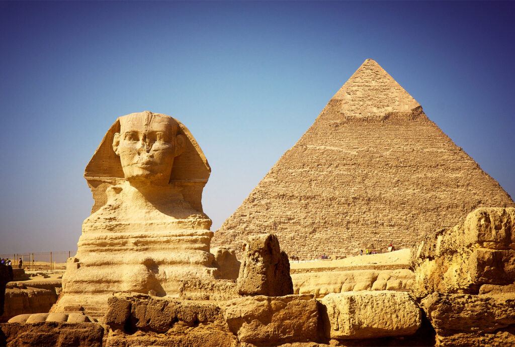 古代エジプト　スフィンクス　ピラミッド