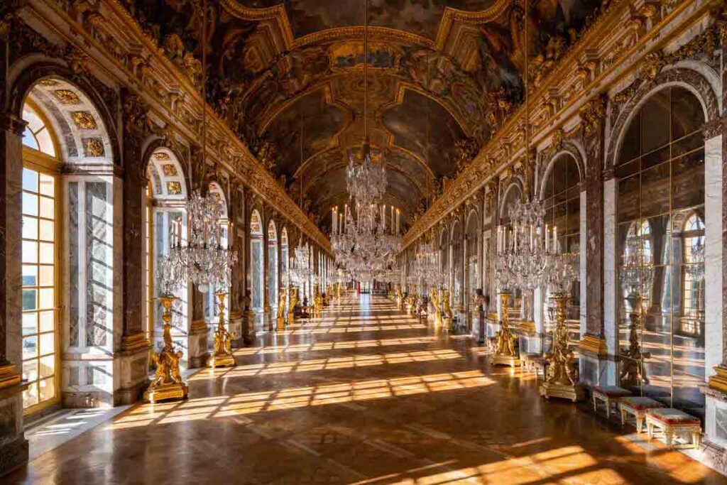鏡の間　ヴェルサイユ宮殿