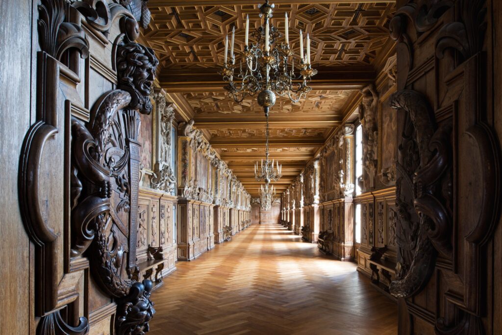 王の回廊　フォンテーヌブロー宮殿
