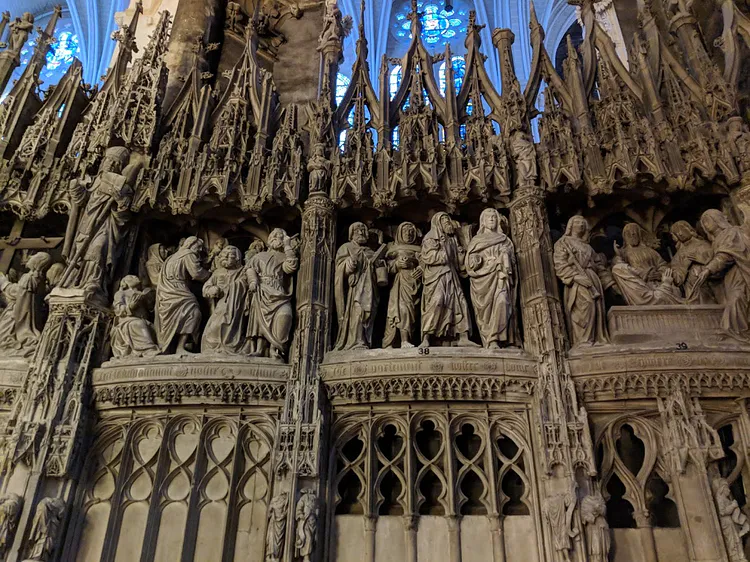 シャルトル大聖堂　彫刻
